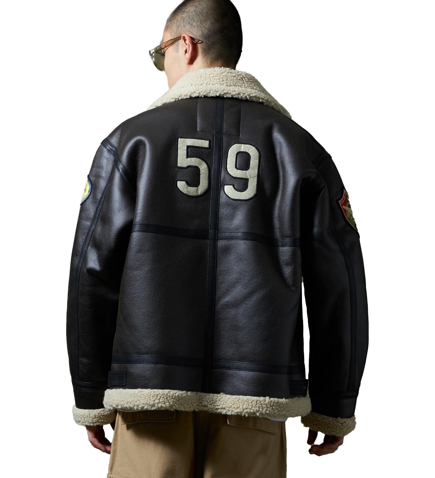 アルファインダストリーズ　B ー3 フェイクムートン Alpha Industries ALPHA アルファ B-3 フェイクムートン